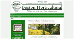 Desktop Screenshot of bostonhort.com